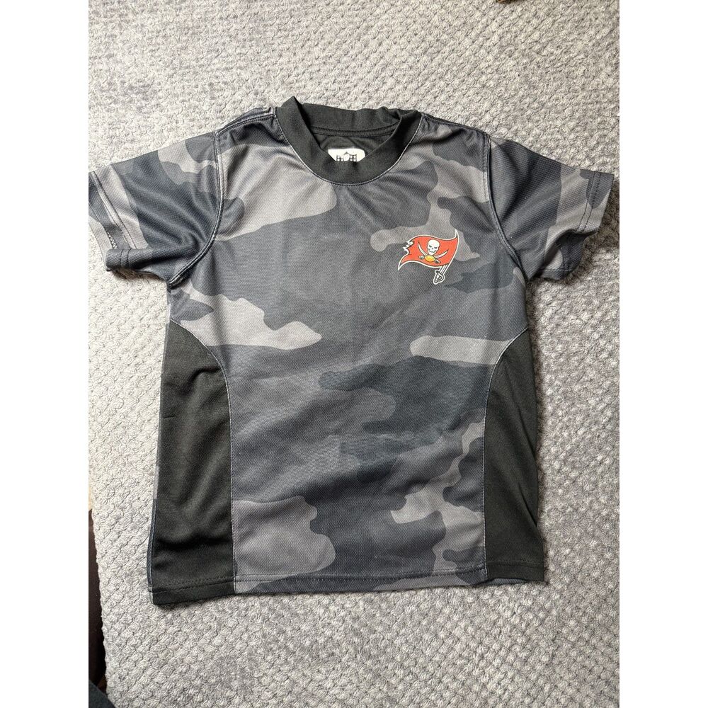 Tampa Bay Buccaneers NFL Team Apparel Camo Jersey Youth S 8